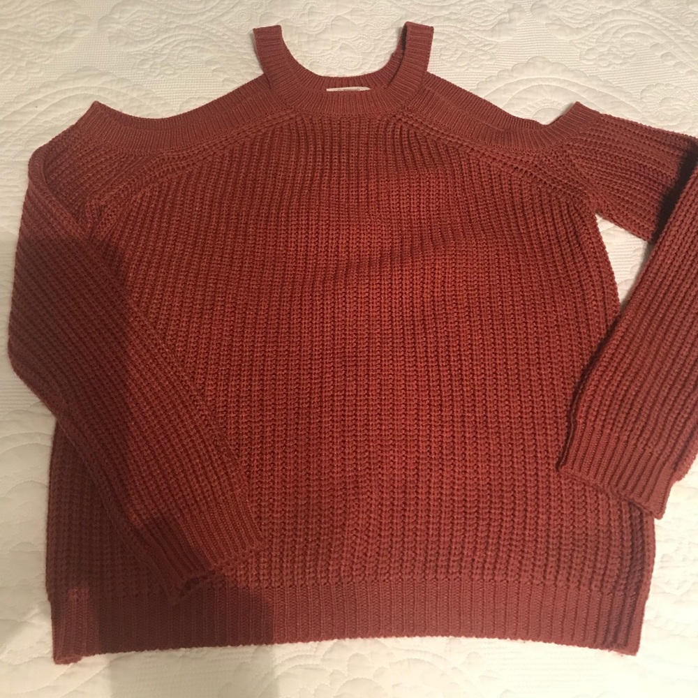 Off the shoulder sweater